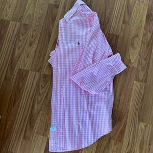 Long-sleeved Polo Dress Shirt